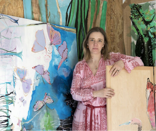 Elzbieta Radziwiłł pour Sisley 